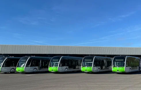 Irizar e-mobility получава нова поръчка за пет електрически автобуса от модела ie tram